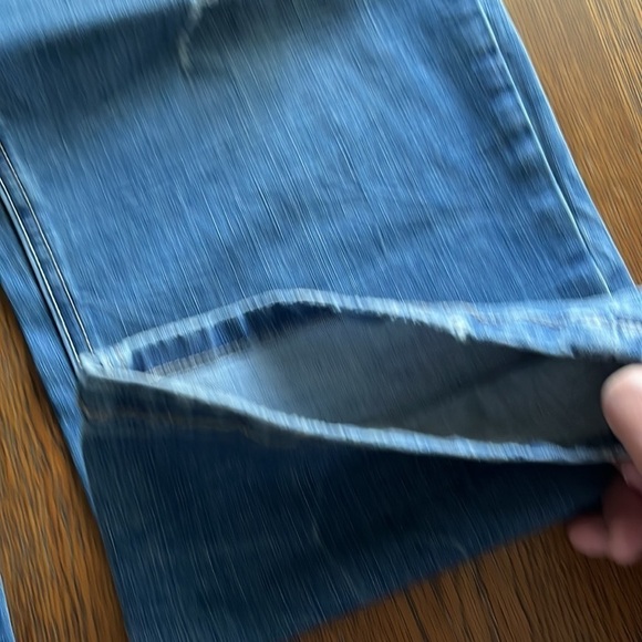 Lane Bryant Genius Fit distressed crop jeans size 18 - Picture 15 of 16